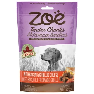 Zoë Pill Pops – Bacon et Fromage Grillé – Gâteries Morceaux Tendres pour Chiens