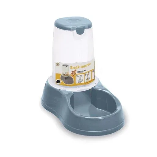 Zolux Distributeur de nourriture pour chien en plastique antidérapant Bleu – France