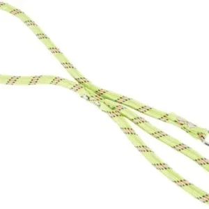Zolux Laisse longue et arrondie en nylon vert pour chien – France