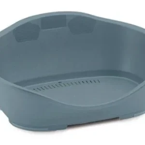 Zolux Lit en plastique bleu Sleeper pour chiens – France