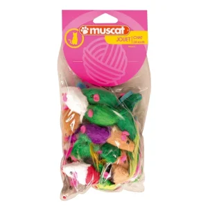 Zolux Lot de 24 Souris Fourrure – Taille S