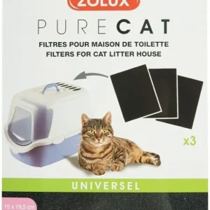 Zolux Pure Cat Filtres pour maison de toilette au meilleur prix sur fr