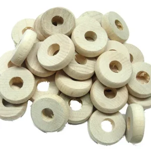 ZOO-MAX Jouet Oiseaux Disques Naturel 1.25×3/8″