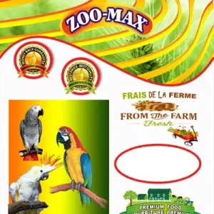 ZOO-MAX Nourriture Performance Max Perroquet Naturel 4kg
