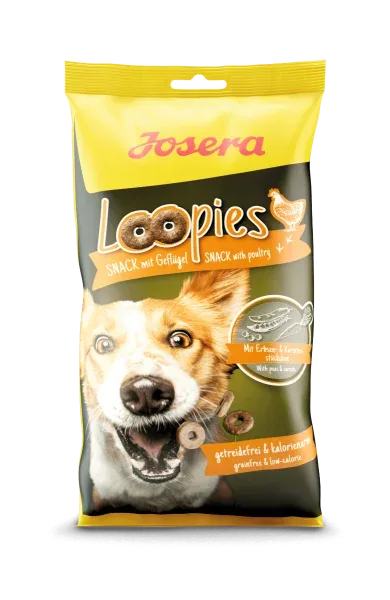 ➤ JOSERA Loopies – Friandises pour chien à la volaille et aux légumes